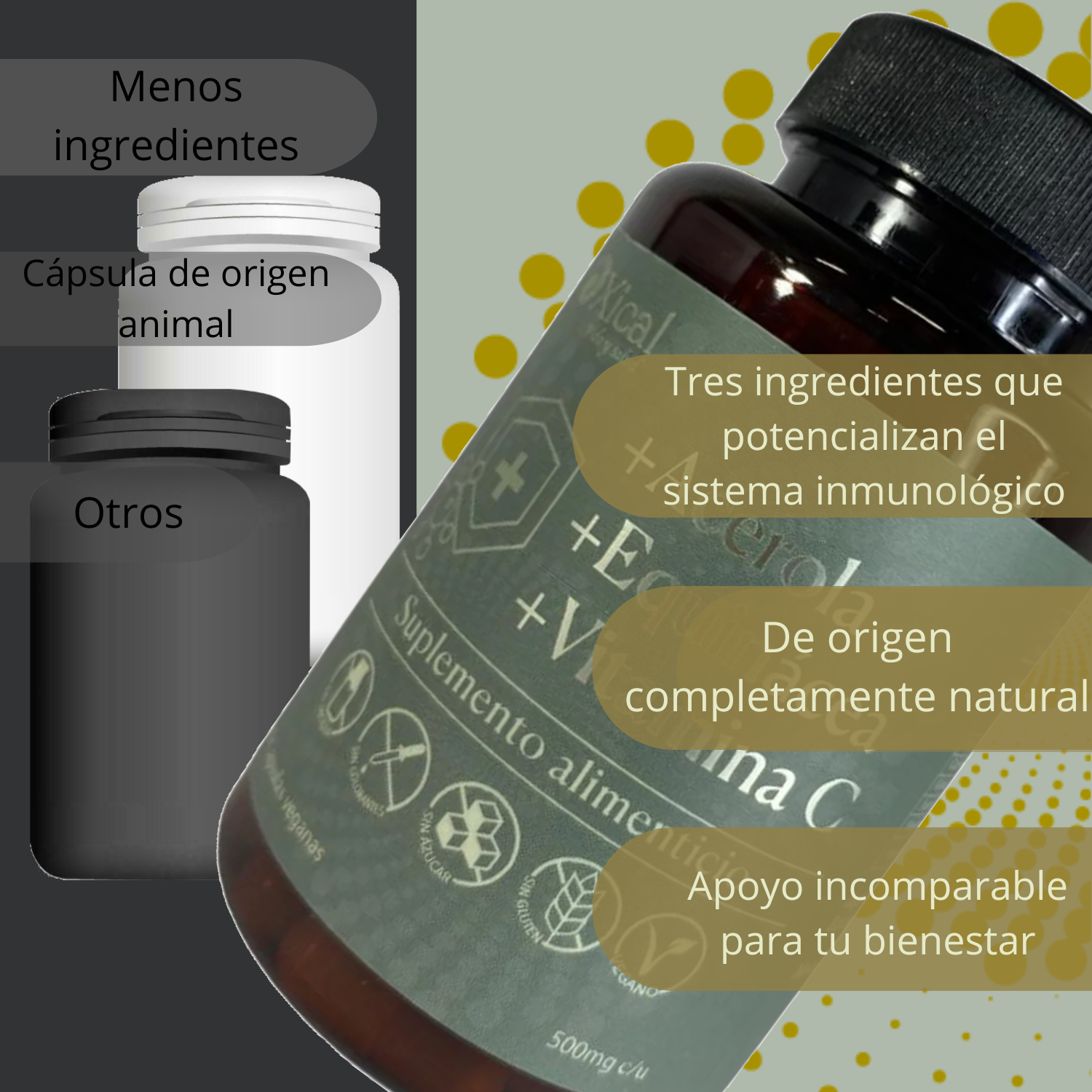 ACEROLA + EQUINACEA +VITAMINA C