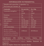 ENZIMAS + PROBIÓTICOS + PREBIÓTICOS