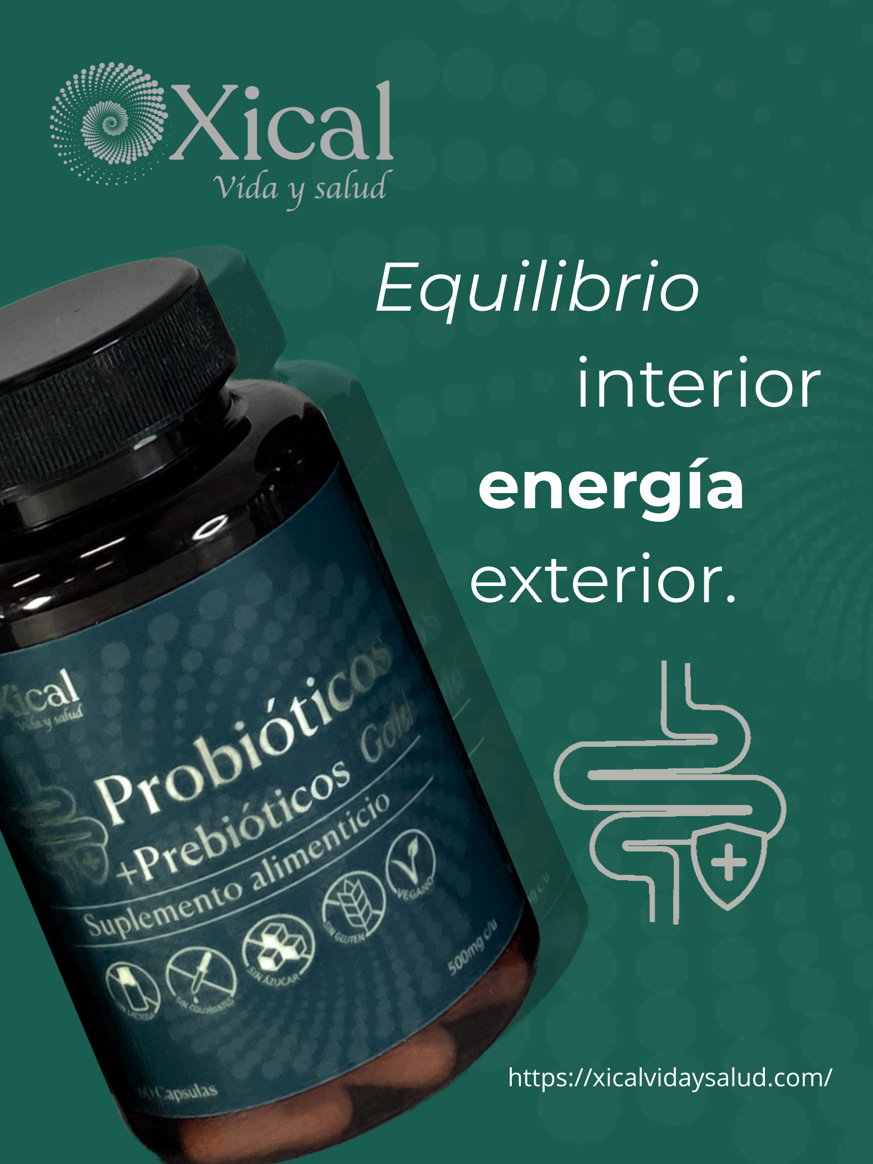 PROBIÓTICOS + PREBIÓTICOS GOLD