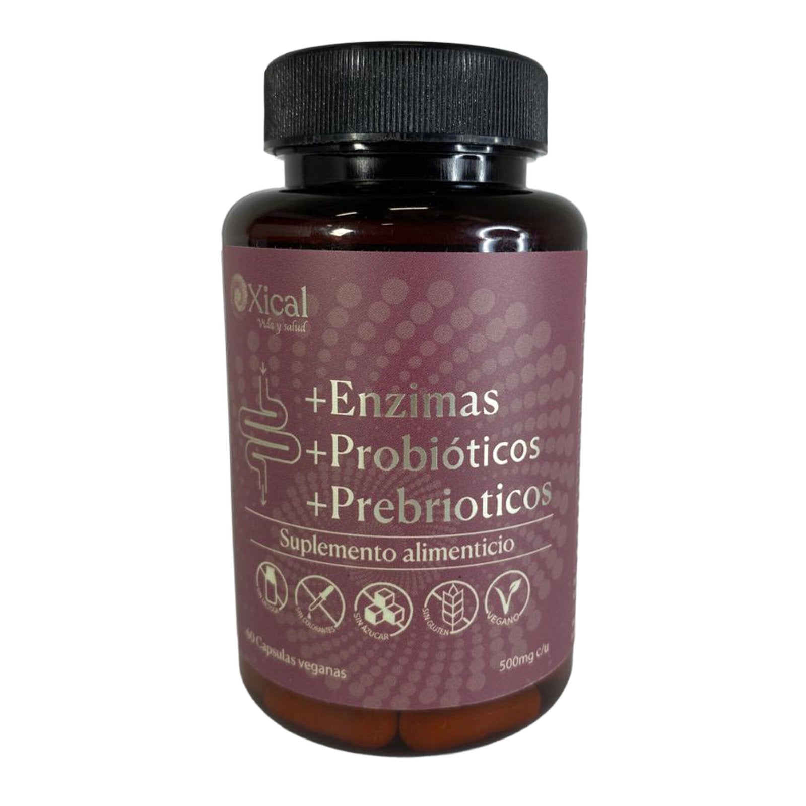 ENZIMAS + PROBIÓTICOS + PREBIÓTICOS