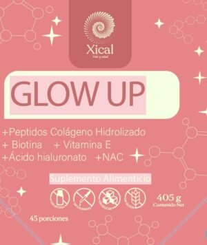 . . . Colágeno Glow up . . .  |Peptidos de colágeno hidrolizado |Vitamina E|NAC |Biotina| Ácido Hialurónico|