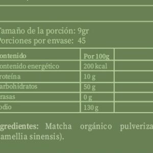 Matcha | Orgánica
