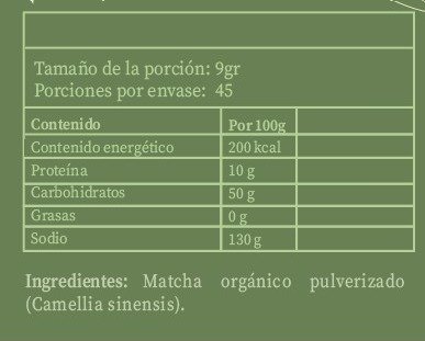 Matcha | Orgánica