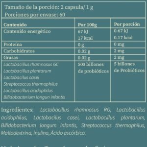 Probióticos + Prebióticos Gold