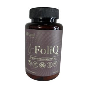 . . . . . . . .   F   o   l   i     Q  . . . . . . . .  |L-cistína|Zinc |Hierro| Biotina |Vitaminas B1 B2 B3 B6 B12 C E